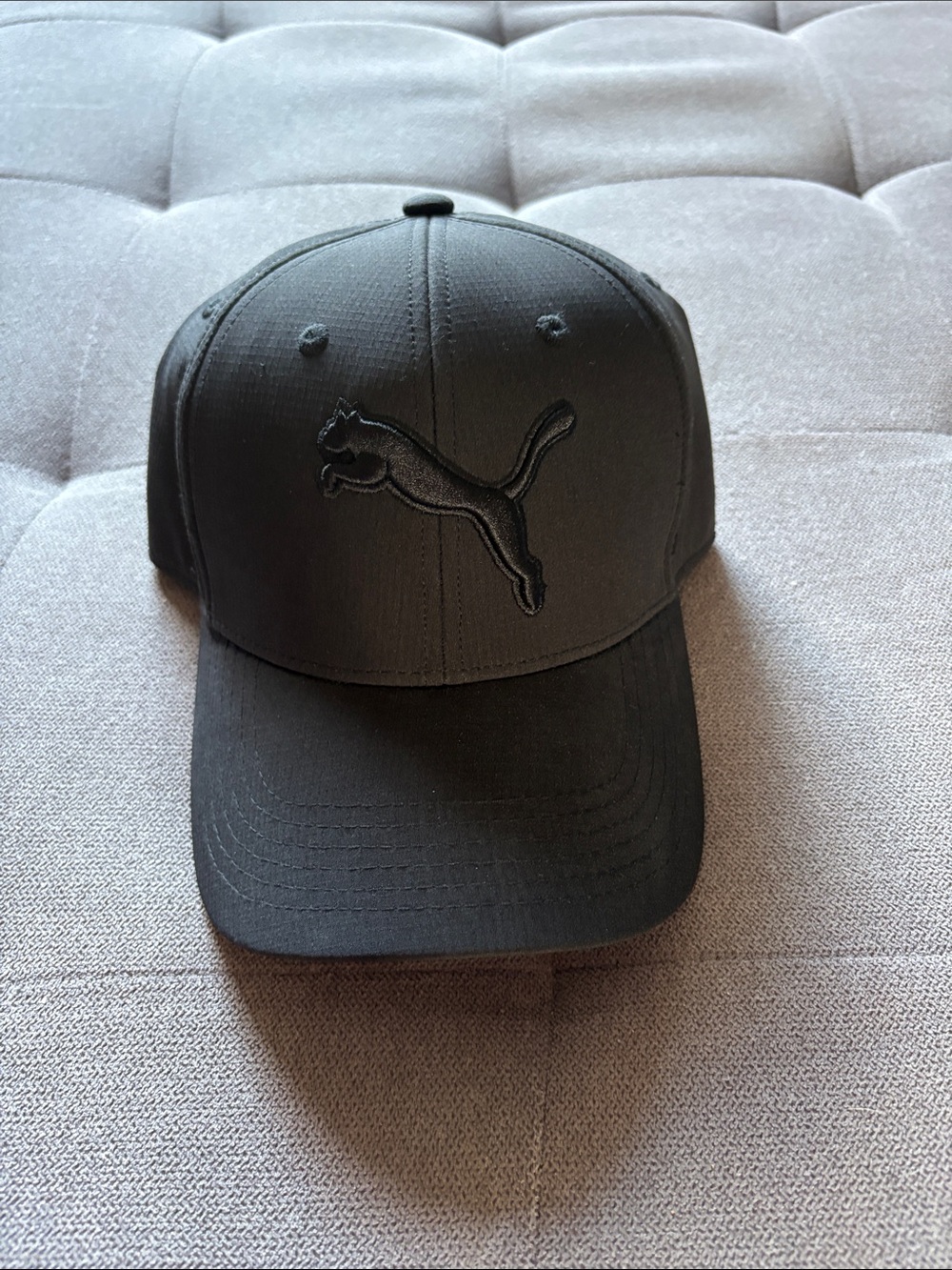 Puma All-Black Flex Fit Hat New Without Tags